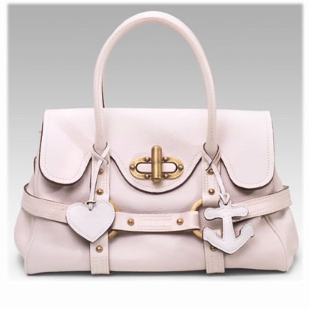 Luella Bartley White Stevie Handbag